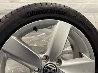 225/45 R17 letní sada VW Golf 6 . Pneu jako nový  - 9