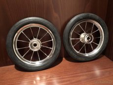 Nové pneumatiky BARUM na kočárek Liberta, dětská vozidla TDV - 9