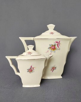 Starožitný porcelánový čajový servis od MZ Art Deco - 9