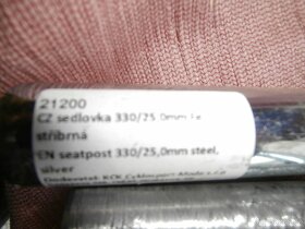 Sedla, sedlovky a zámky na kolo - 9