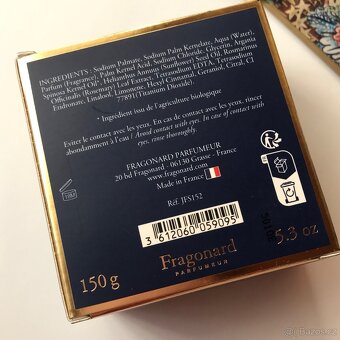 Fragonard • Parfém • Krém na ruce • Mýdlo • Taška • Vzorky - 9