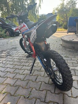 Pitbike Apollo Thunder 125ccm 17/14 Enduro Červený - 9