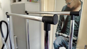 Dvojitý teleskopický věšák - němý sluha - 9