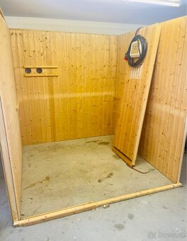 Finska sauna Karibu 2x2m 8kW - 9