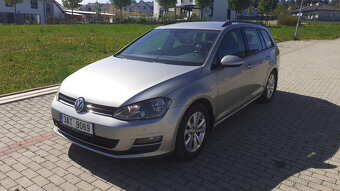 VW Golf VII combi, 1.2 tsi, 77kw, 1. majitel, ČR, serviska - 9