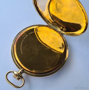 Zlaté kapesní hodinky IWC Schaffhausen 14K
- 9