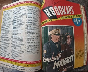 10 x vázaný starý časopis Rodokaps 7. - 9