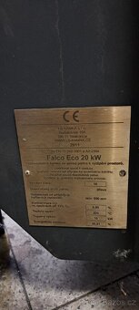 Kamna Falco Eco 20 kW – výkonná teplovzdušná kamna na dřevo - 9