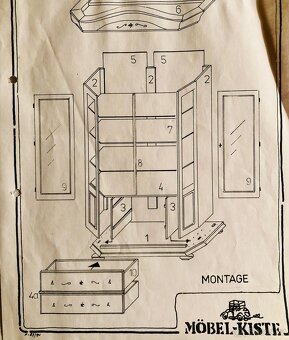 Dřevěné skříně vitríny z masivu Möbel-Kiste - 9
