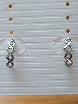 Stříbrné náušnice - 9