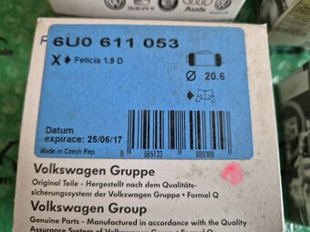 brzdový váleček 20,6mm Škoda Felicia 1.6mpi a 1.9D 6U0611053 - 9