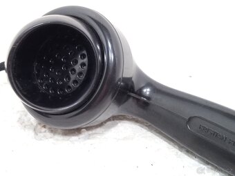 Retro smaltovaný telefon JYDSK s kličkou - 9