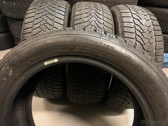 205/55R17 zimní pneu 2X DUNLOP 2X UNIROYAL 5-6mm - 9