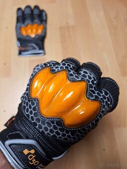 Kožené rukavice na motorku Acerbis KTM vel XXXL - 9