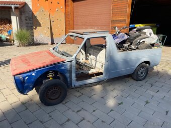 VW Caddy mk1 1.6 benzín více kusů, 2x doklady - 9