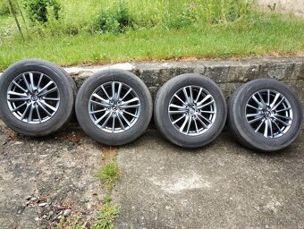 Originál ALU kola Mazda CX-5 R17 + letní pneu - 9