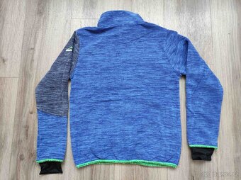 Chlapecká fleecová mikina na zip Kugo nová - 9