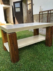 Betonový stolek - 9