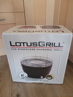 Nový gril na dřevěné uhlí LotusGrill G-GR-34P zelená - 9