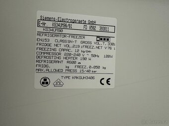 Lednice s mrazákem Siemens (220) - 9