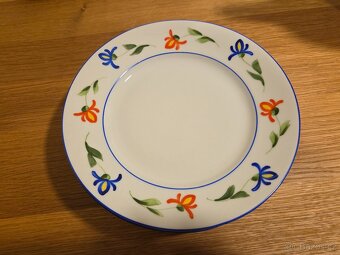 Starý ručně malovaný kávový servis - kompletní - 9