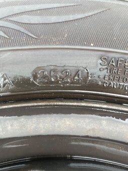 Plechové kola 5x112 ET43 + zimní pneu 195/55 R15 - 9