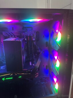 Herní set Zcela Nový Nadupaný PC,klávesnice,monitor 240hz - 9