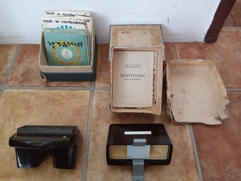 Promítačka, Meoskop, příslušenství - 9