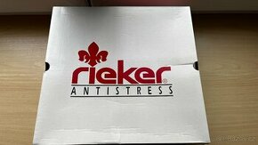 RIEKER 79604 Red Combination vel 38, dámské polokozačky - 9
