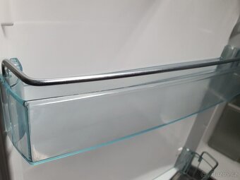 nerez úsporná lednice lednička – chladnička s mrazákem - 9