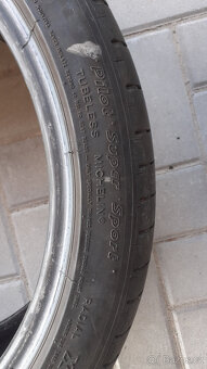 letní pneu 225/40/18 michelin pilot super sport - 6mm - 9