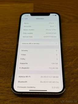 iPhone 12 Pro 128GB Space grey, perfektní stav - 9