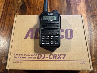 📡 Alinco DJ-CRX7 – japonská VHF/UHF vysílačka, TOP stav - 9