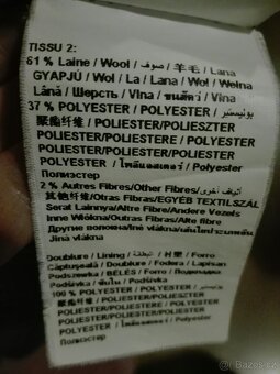 Dámský vlněný kabát Camaieu 36 - 9