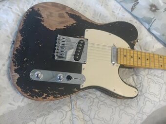 Elektrická kytara telecaster relic - 9