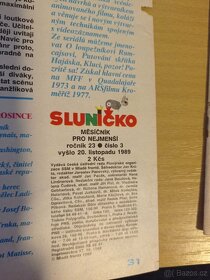 Časopisy Sluníčko 3 ks (1985-89) - 9