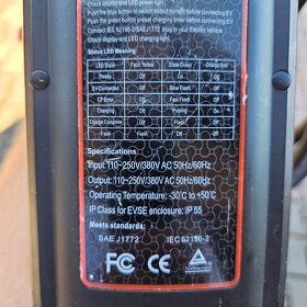 Přenosná nabíječka EV 11kW, 230V/400V, 8-10-13-16A - 9
