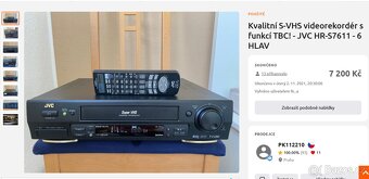 ⚠️S-VHS JVC HR-S7611 - TBC/3R - 9