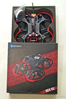 Malá koptéra cinedron BetaFPV 95X V3 2.5” Doprava ZDARMA - 9