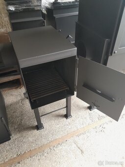 Topeniště - kamínka k udírně - 9