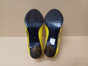 Žluté lodičky vel.36 - 9