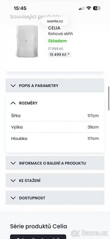 Rohová skříň s nástavcem - 9