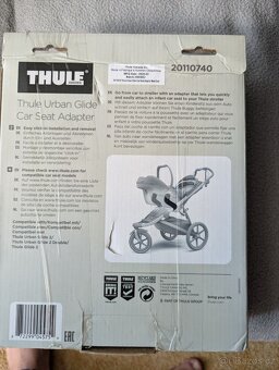 Korba Thule + vajíčko+ adaptéry - 9