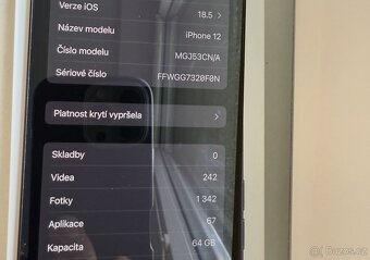 Apple iPhone 12 – 64 GB - Černý - Velmi dobrý stav - 9