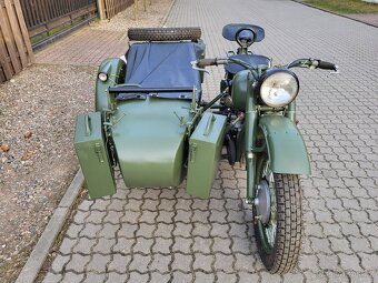 Dněpr,Ural M72 se side zrenovovaný - 9