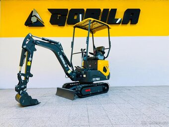 Minibagr Gorila G12SE l PRO ❗️KUBOTA AKCE ❗️Joystiky - 9