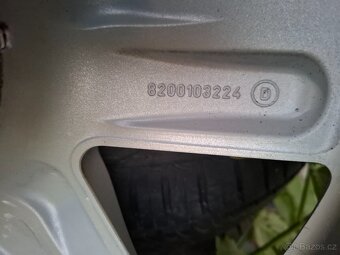 Original Alu kola Renault 17"- - 9