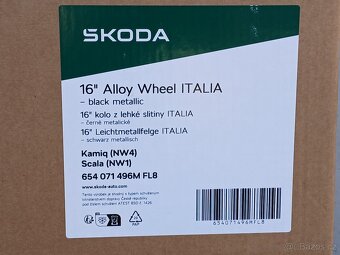 Nová kompletní letni kola Škoda Scala 205/55/16 - 9