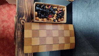 Staré dřevěné šachy - 9