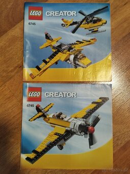 LEGO CREATOR - 3 stavebnice letadel - 9